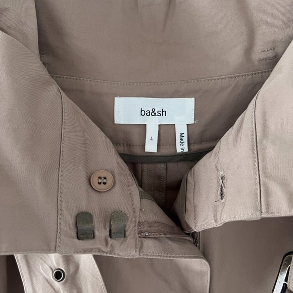 ba&sh Khol Belted Paperbag Waist Trouser Pants - Picture 6 of 9